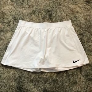 White Nike Tennis Skirt